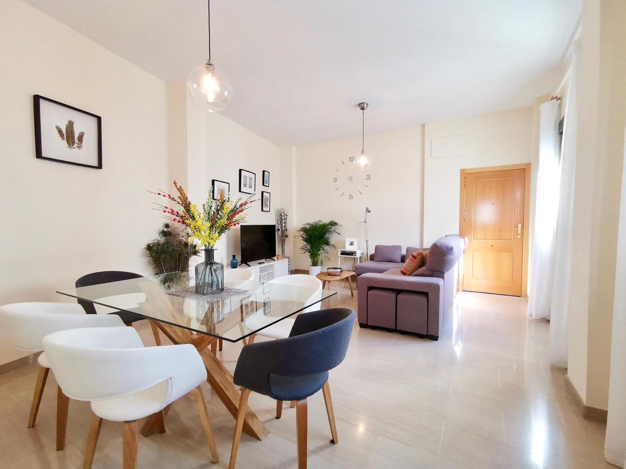Teodosio Apartment Free Parking & Central Ac Sevilla Bagian luar foto